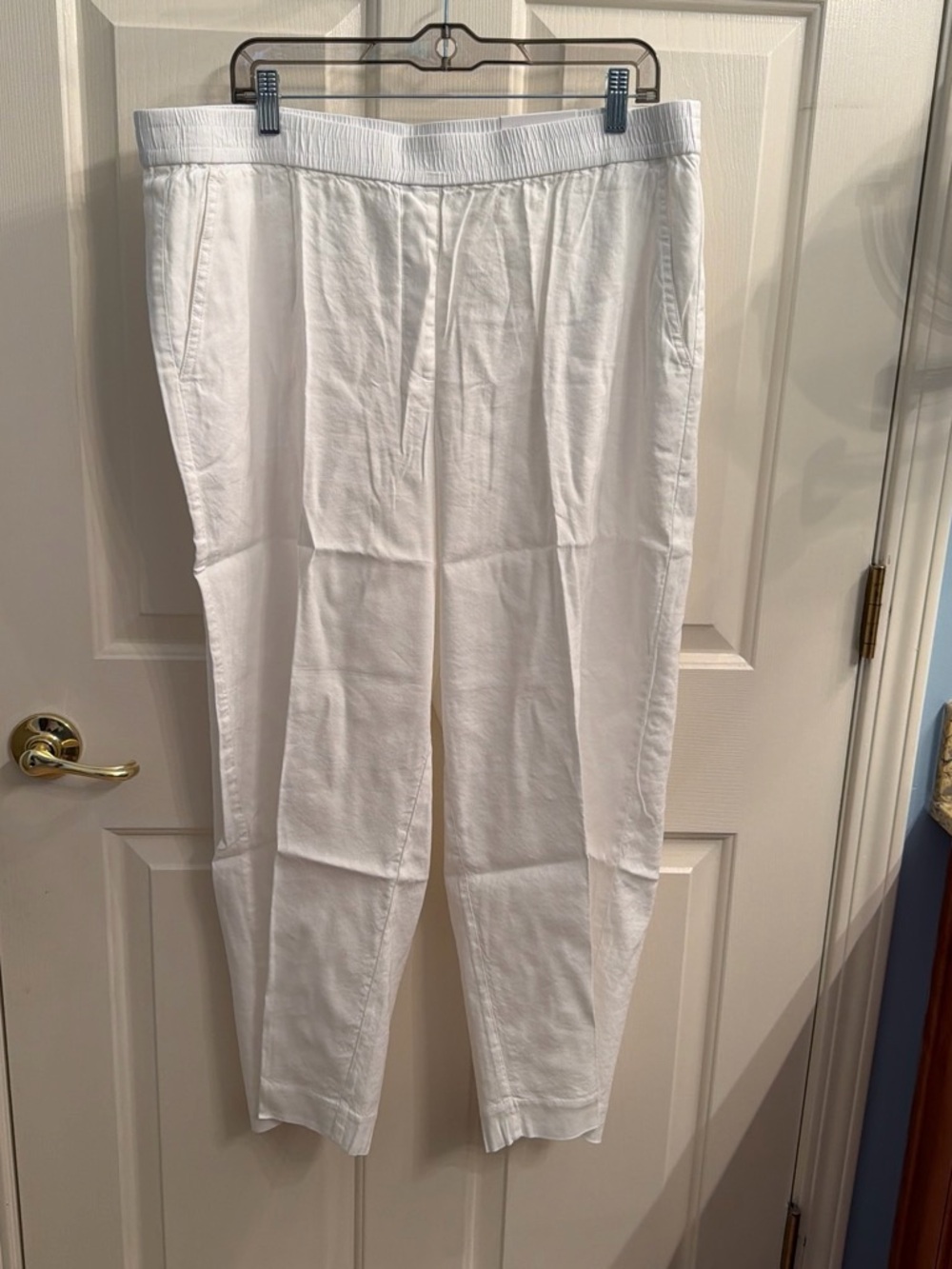 Chico's Women's White Linen Pants